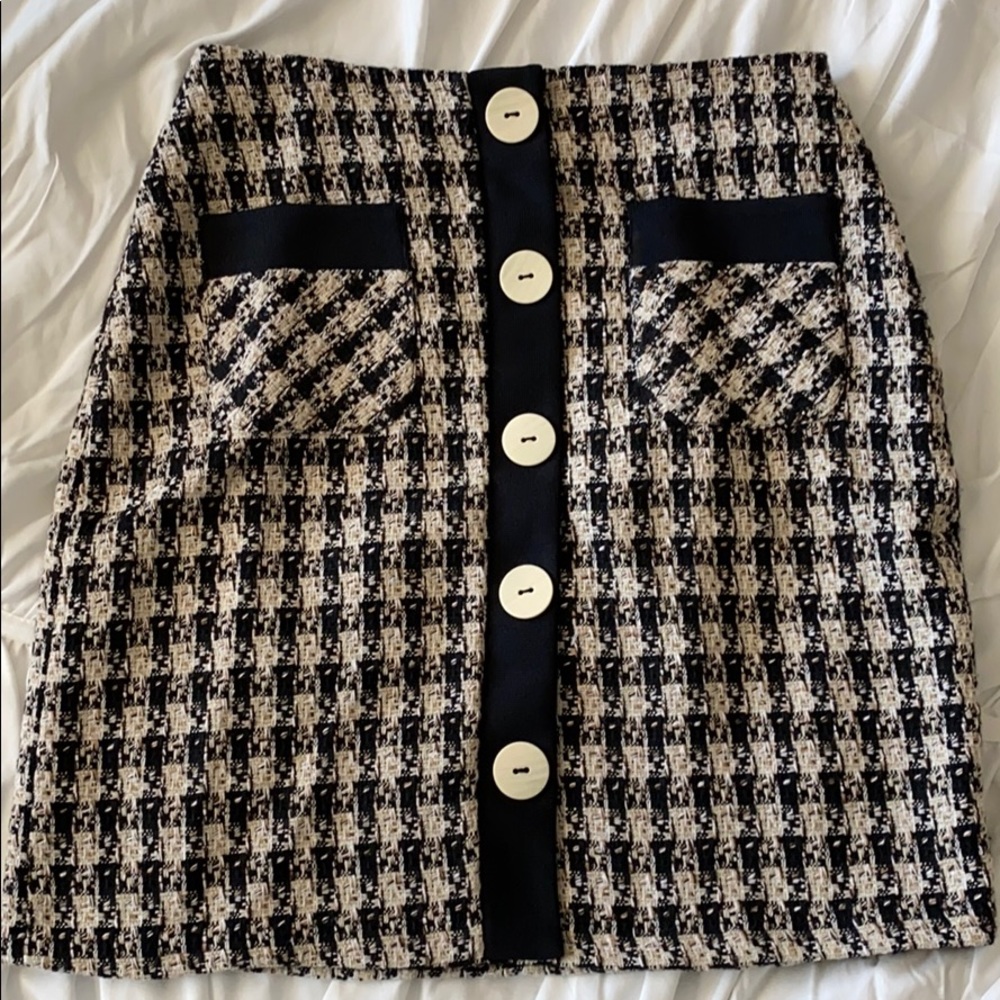 Lord & taylor mini tweed skirt!